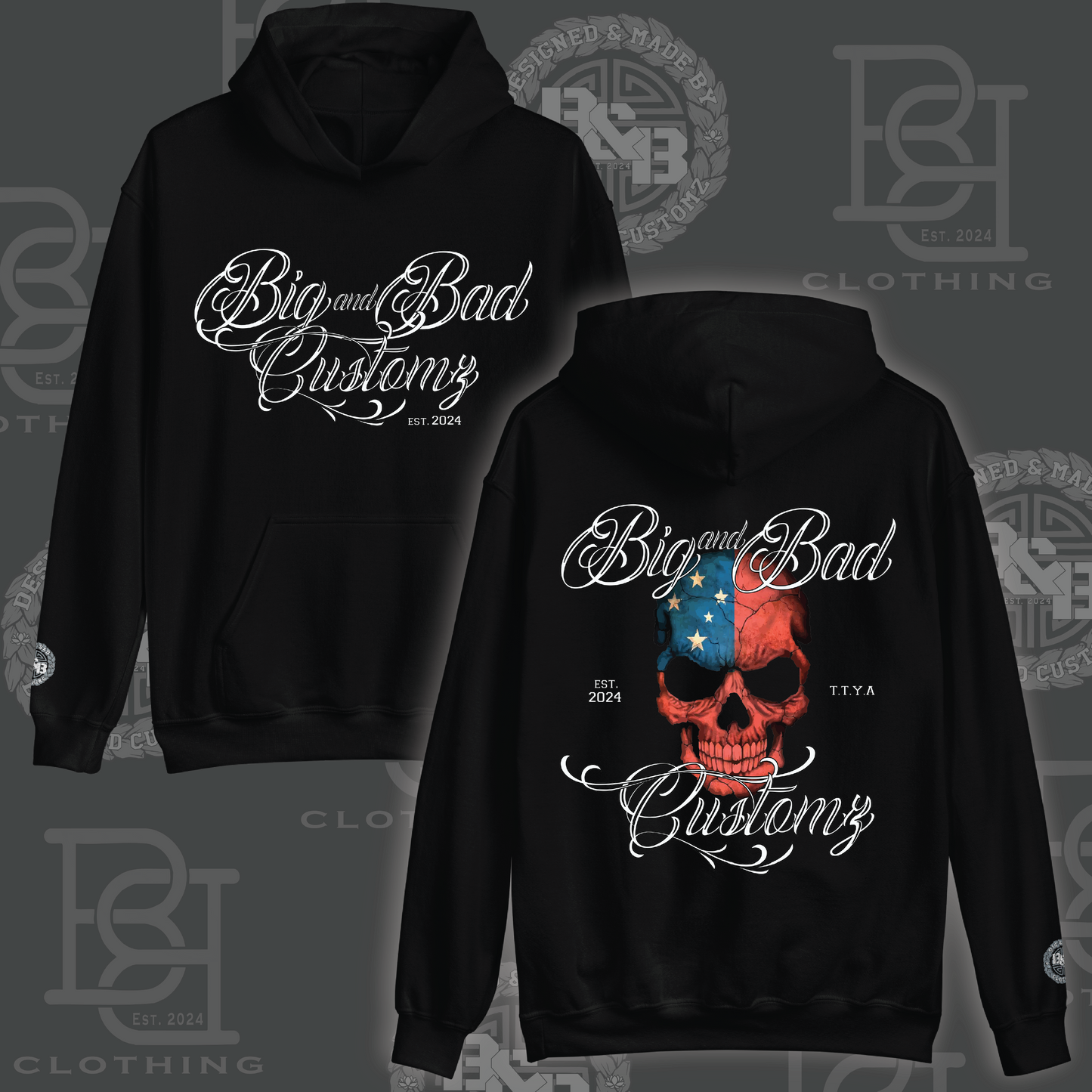 SAMOAN SKULL - BIG AND BAD CUSTOMZ SIGNATURE