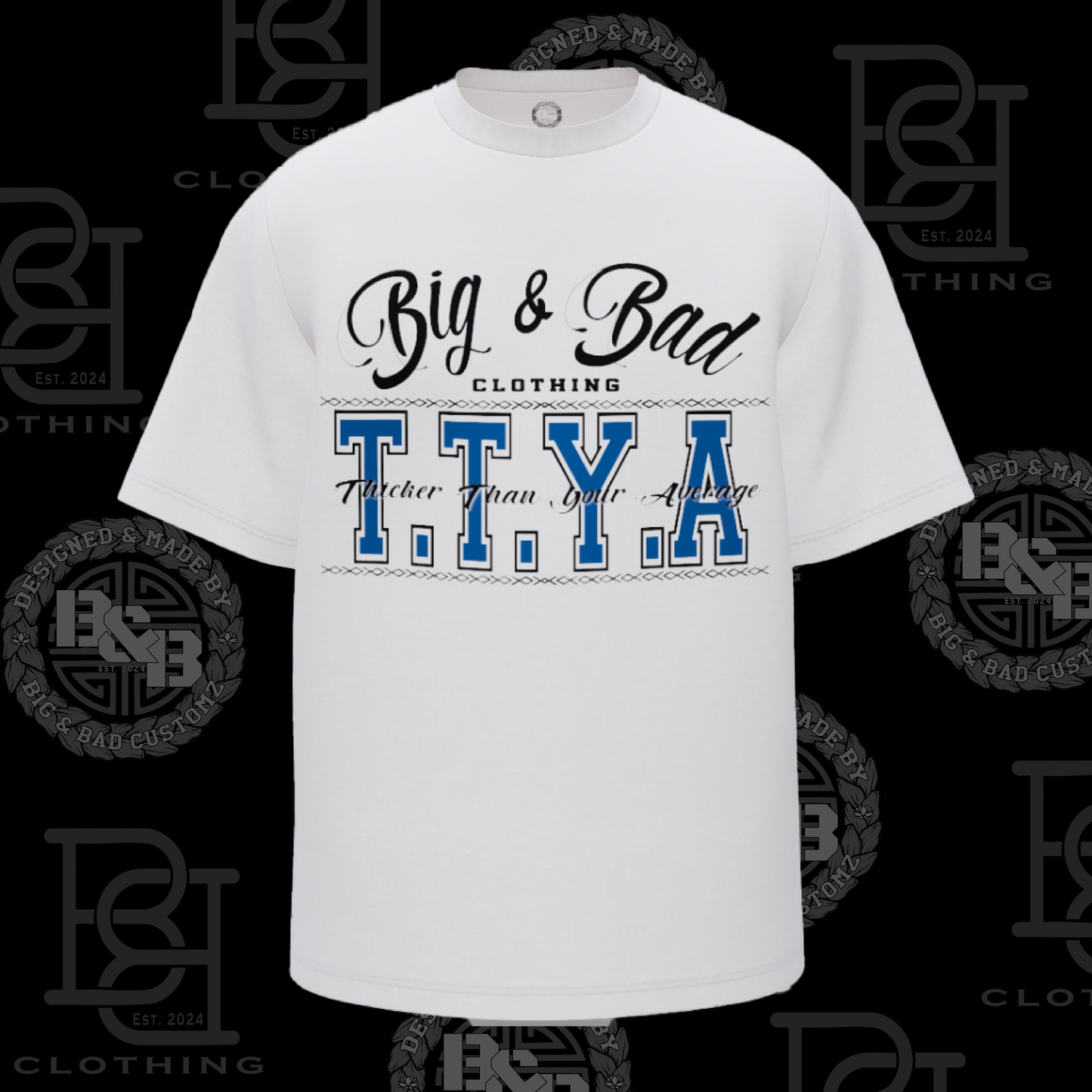 PLUS SIZE - TTYA - WHITE TEE