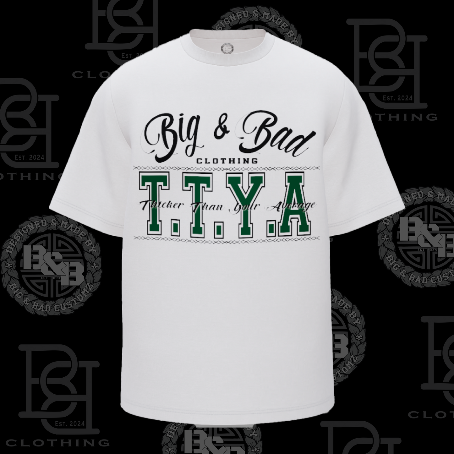 PLUS SIZE - TTYA - WHITE TEE