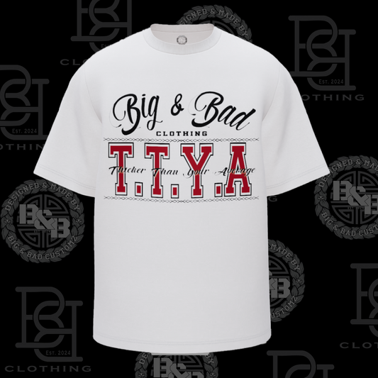 PLUS SIZE - TTYA - WHITE TEE