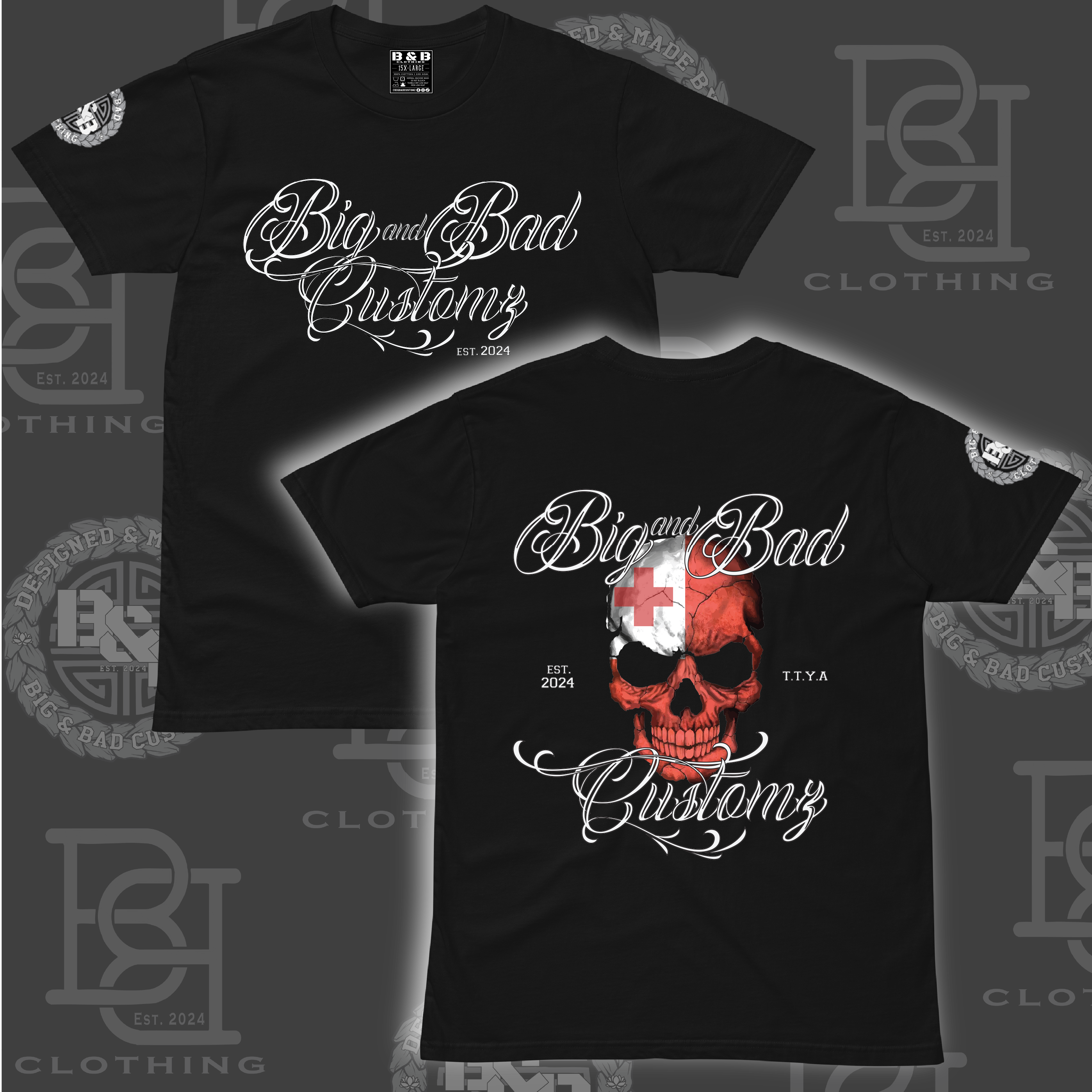 BIG&BAD CUSTOMZ SIGANTURE SKULL