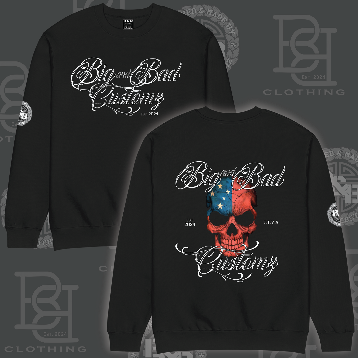 SAMOAN SKULL - BIG AND BAD CUSTOMZ SIGNATURE