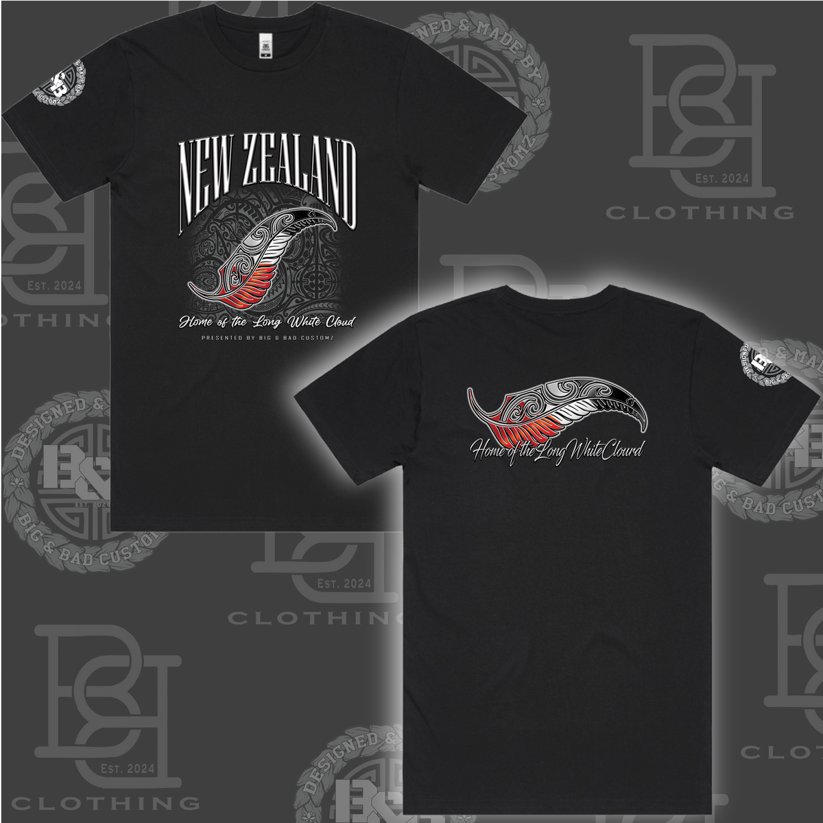 NEW ZEALAND - REP YOUR NATION Tee