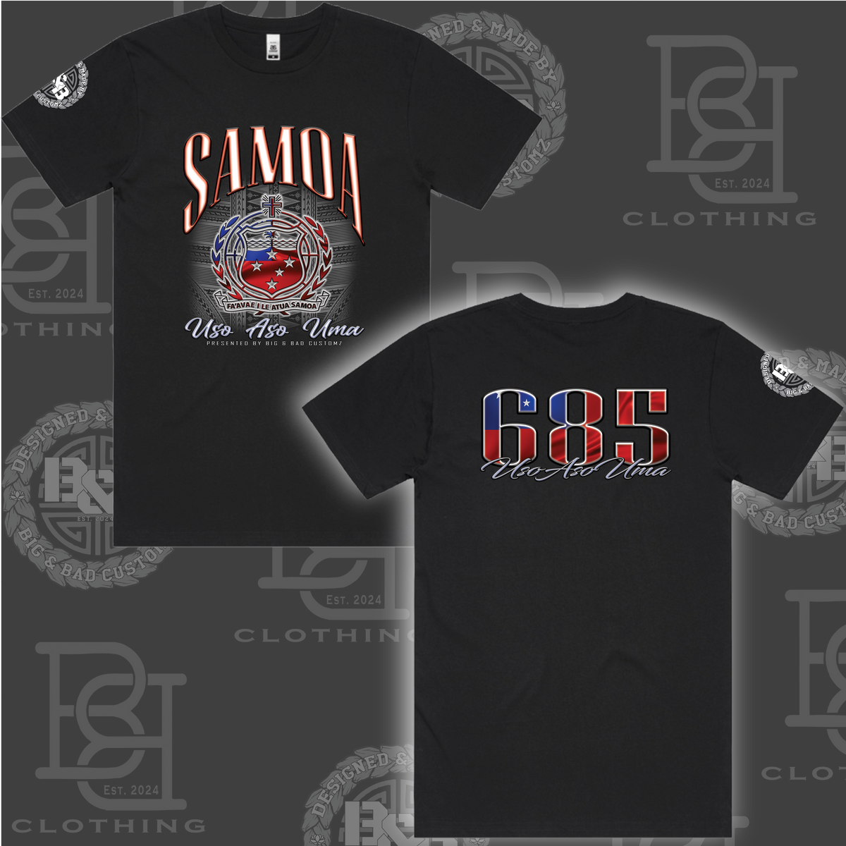 SAMOA - REP YOUR NATION Tee
