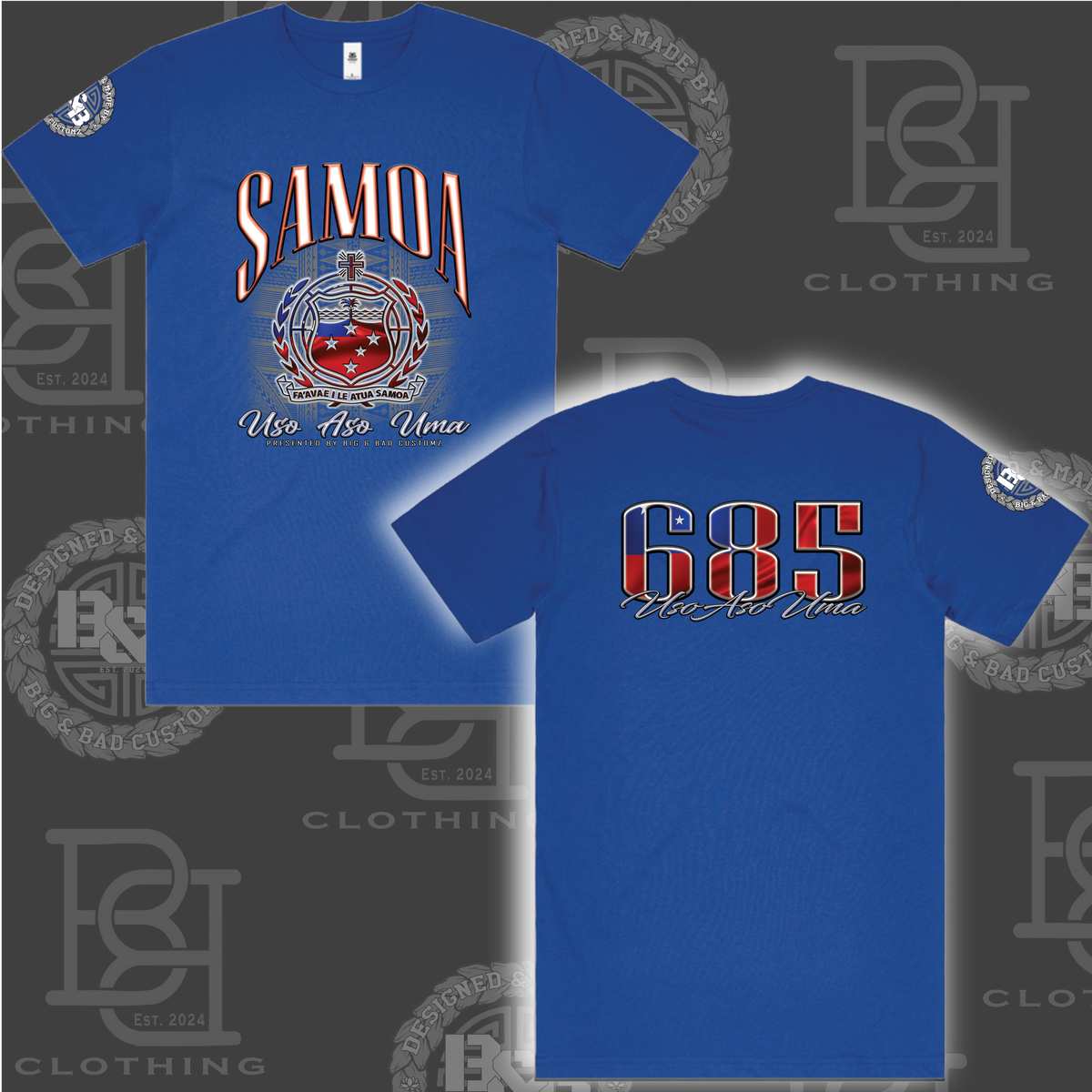 SAMOA - REP YOUR NATION Tee