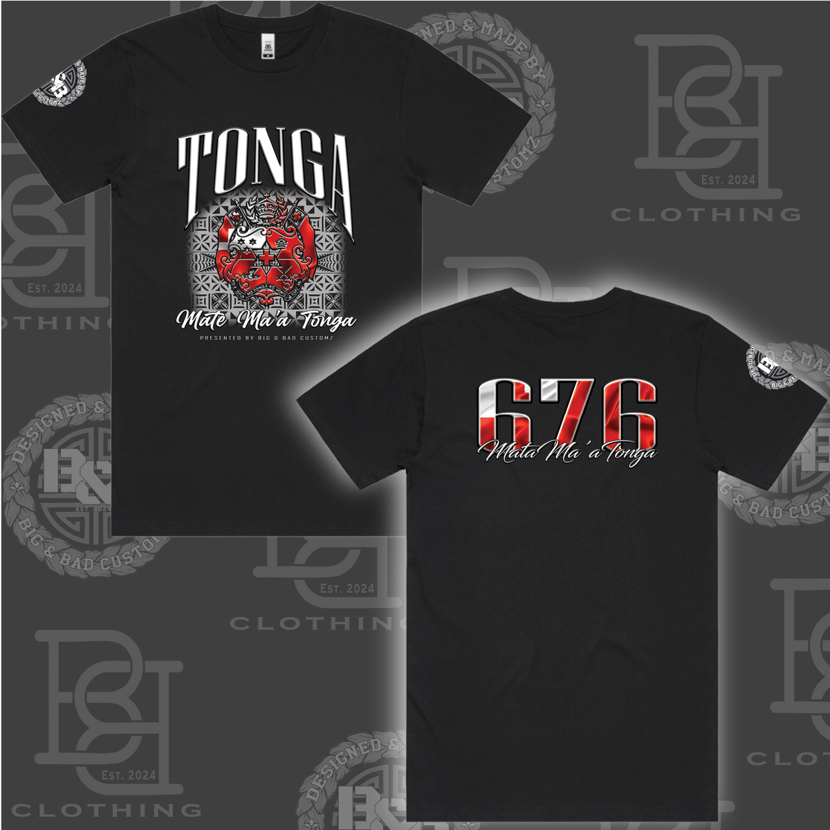 TONGA - REP YOUR NATION Tee