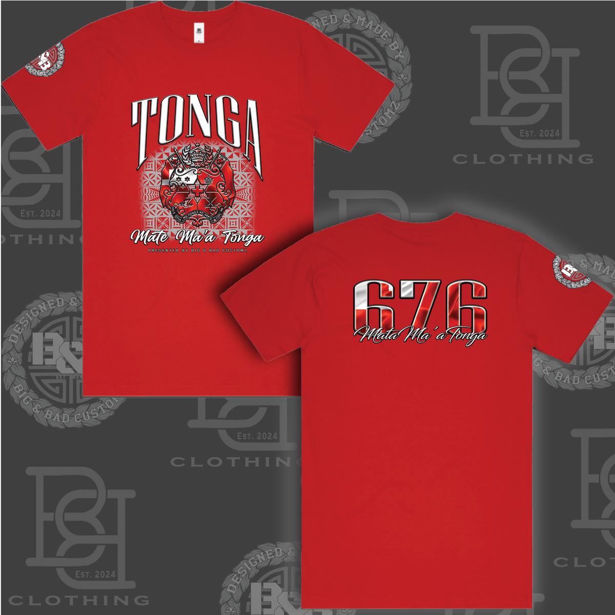 TONGA - REP YOUR NATION Tee