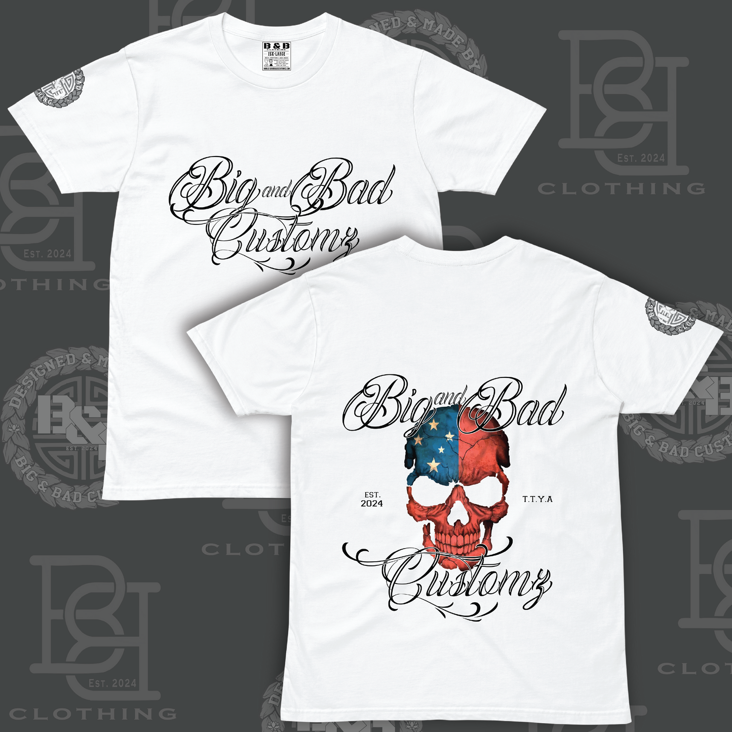 SAMOAN SKULL - BIG AND BAD CUSTOMZ SIGNATURE